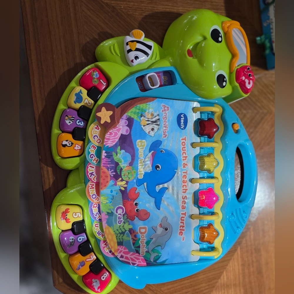 Vtech Touch & Teach Sea Turtle Learning Toy